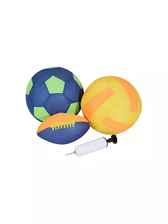 HAPPY PEOPLE | Set di 4 palloni a rete gonfiabili |